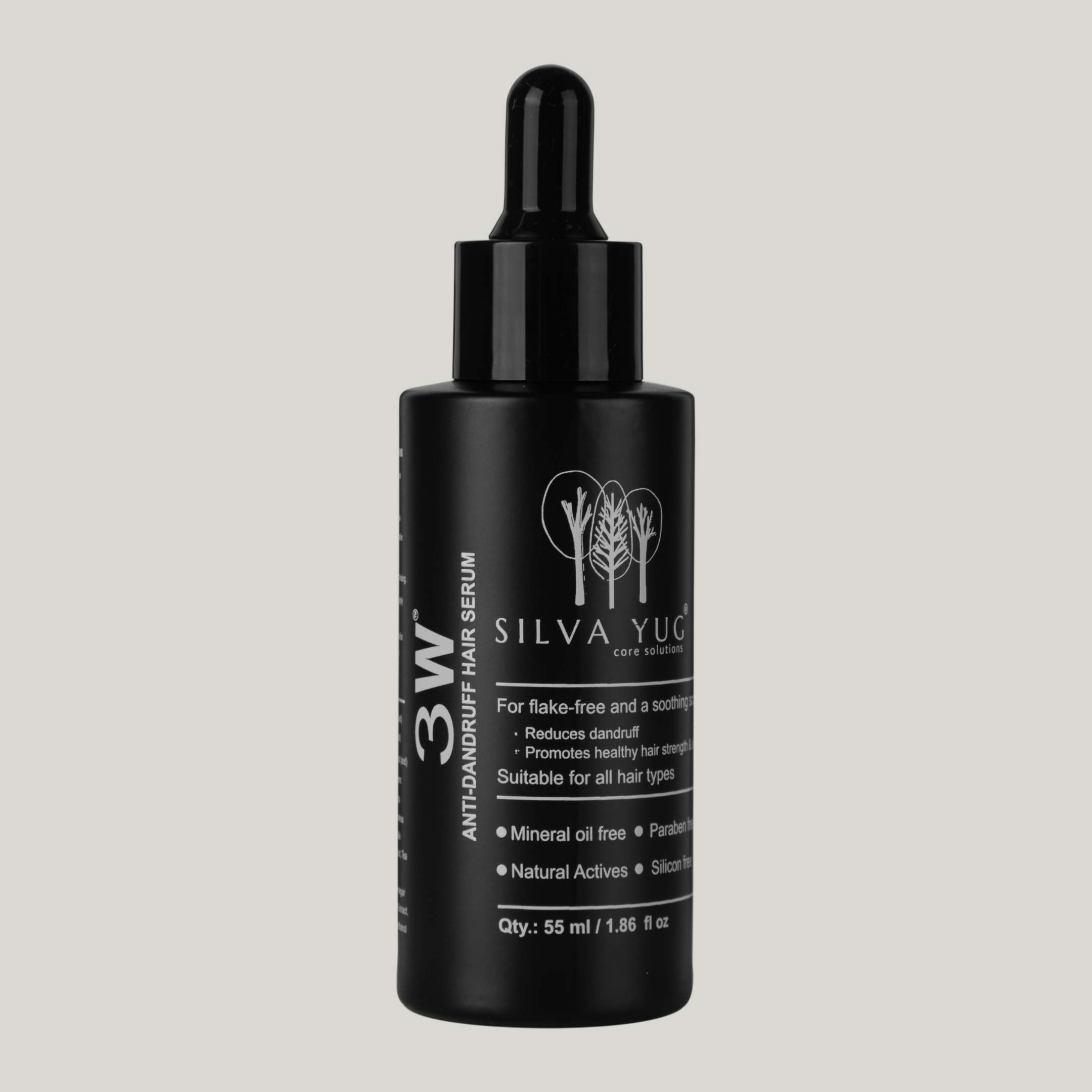 3W ANTI - DANDRUFF SERUM | 55 ml. | Initial results in 3 Weeks | Antidote for dandruff