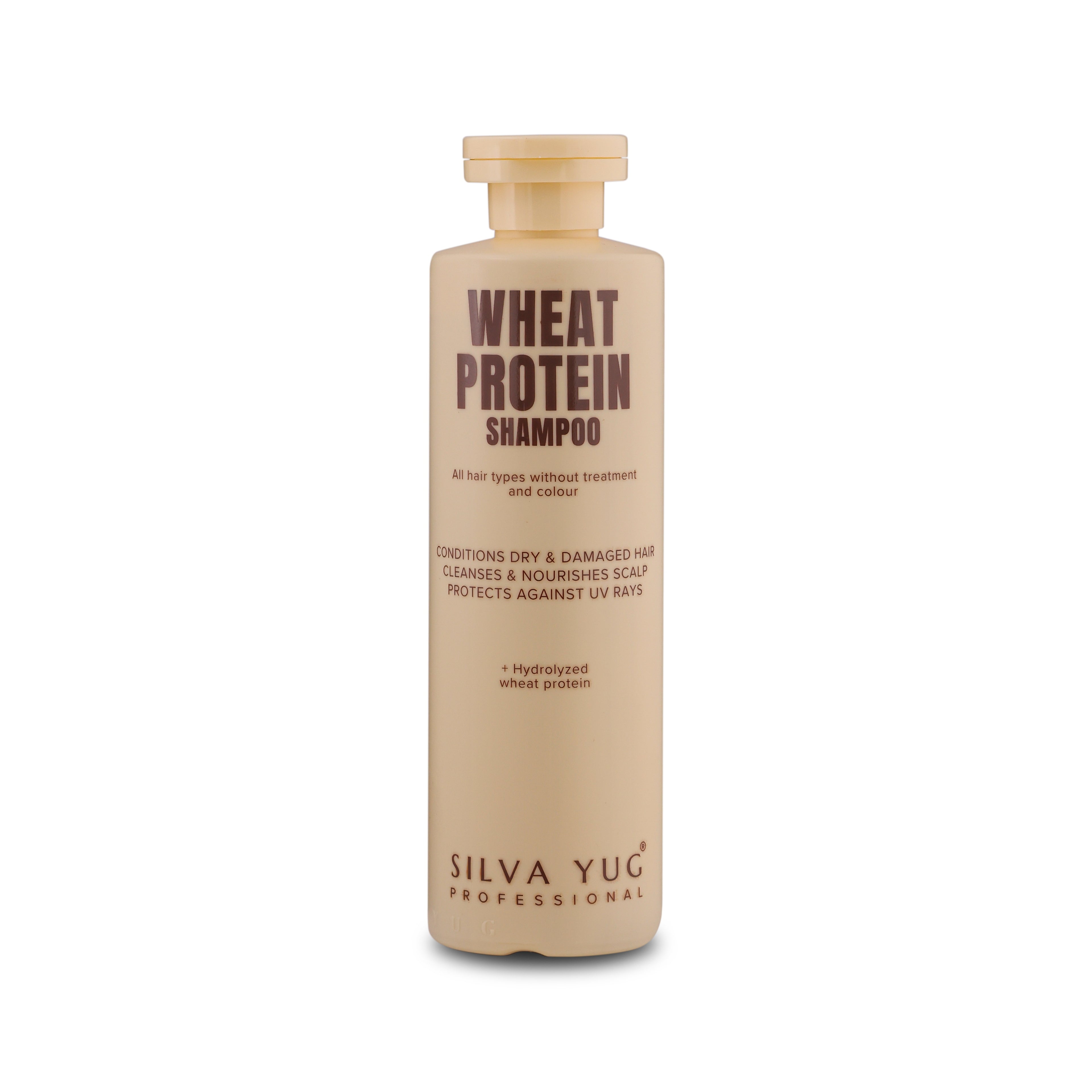 WHEAT PROTEIN SHAMPOO | 325 ml. | For hair WITH NO chemical treatment / colour | Cleans and nourishes the scalp, giving soft and frizz-free hair