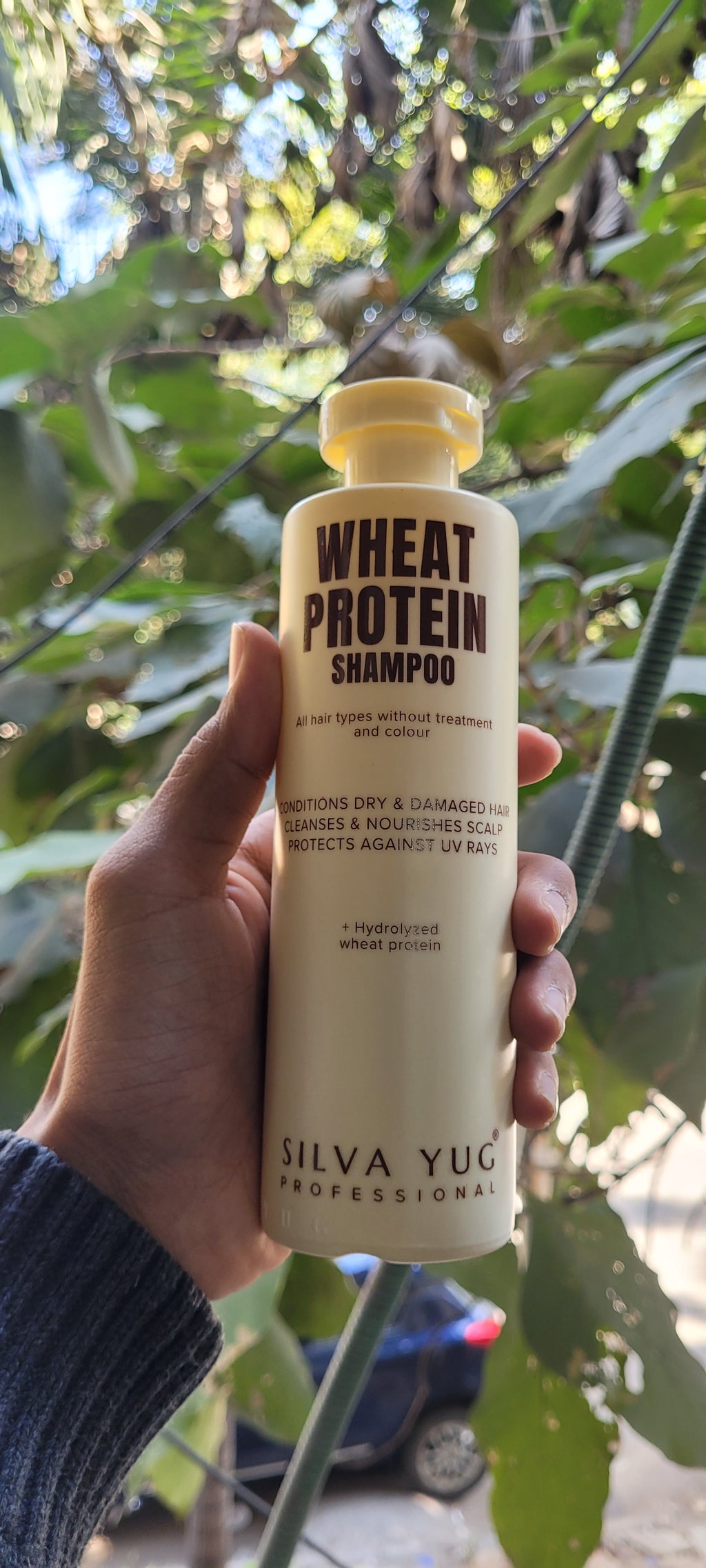 WHEAT PROTEIN SHAMPOO | 325 ml. | For hair WITH NO chemical treatment / colour | Cleans and nourishes the scalp, giving soft and frizz-free hair