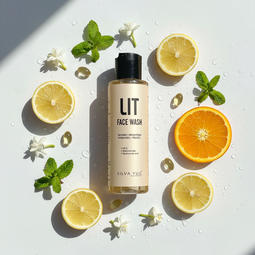 LIT Face Wash – Detans, Brightens, Hydrates & Treats